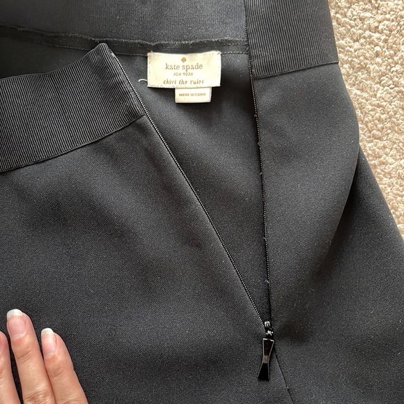 Crepe Flip Skirt(Dark Blue) - Picture 5 of 8